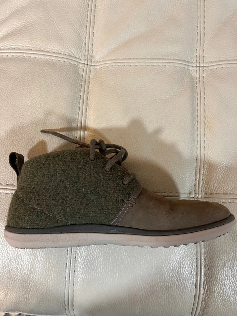 Merrell Olive Green and Brown Chukka Boots Size 8